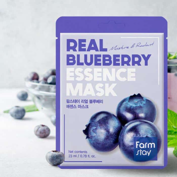 قناع الوجه بالتوت الازرق Blueberry Face Sheet