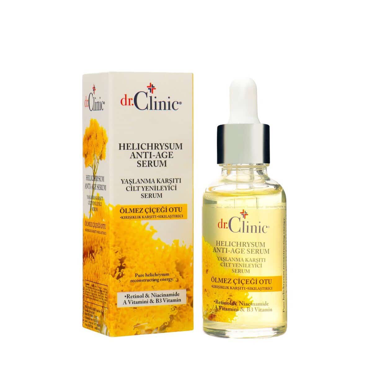 dr.Clinic Helichrysum Anti-Age Serum سيريوم مكافح الشيخوخة من دكتور كلنيك