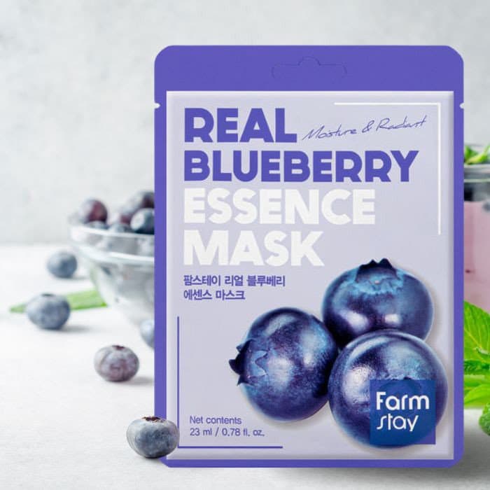 قناع الوجه بالتوت الازرق Blueberry Face Sheet